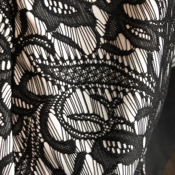 Ivy + Blu, Black Lace Cocktail Dress - Picture 2 of 6